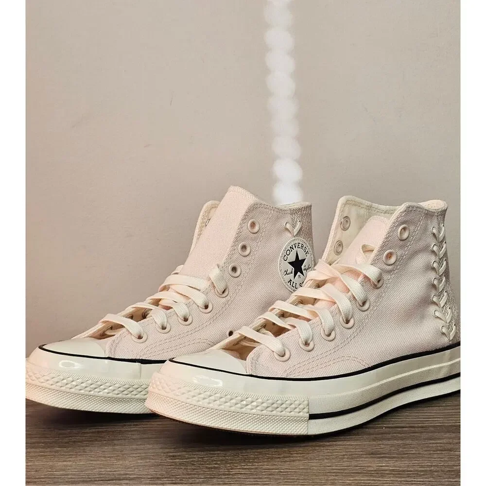 Converse Unisex Chuck 70 Stitched Hi Tops Women's 8.5 Pale Petal NWT - Picture 7 of 10